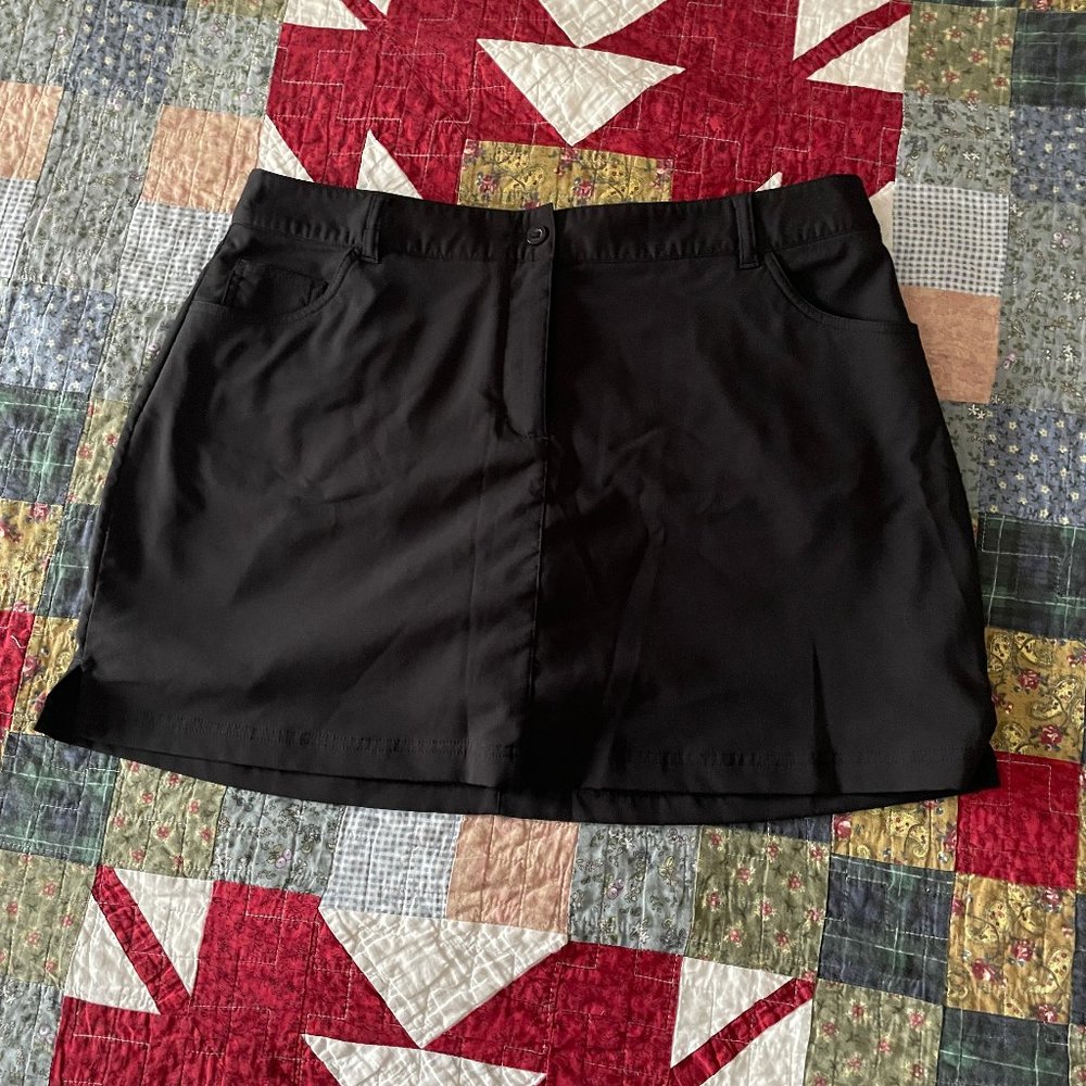 Slazenger Black Golf Skort size 12‎ women’s